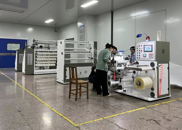 多軸纏繞機,煙包膜拉線分條機應用案例 多軸纏繞機,煙包膜拉線分條機應用案例